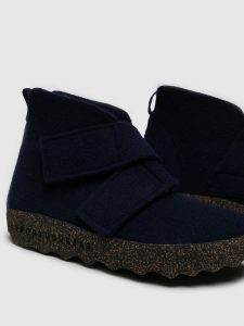 CASE Boots with Velcro Navy Blue