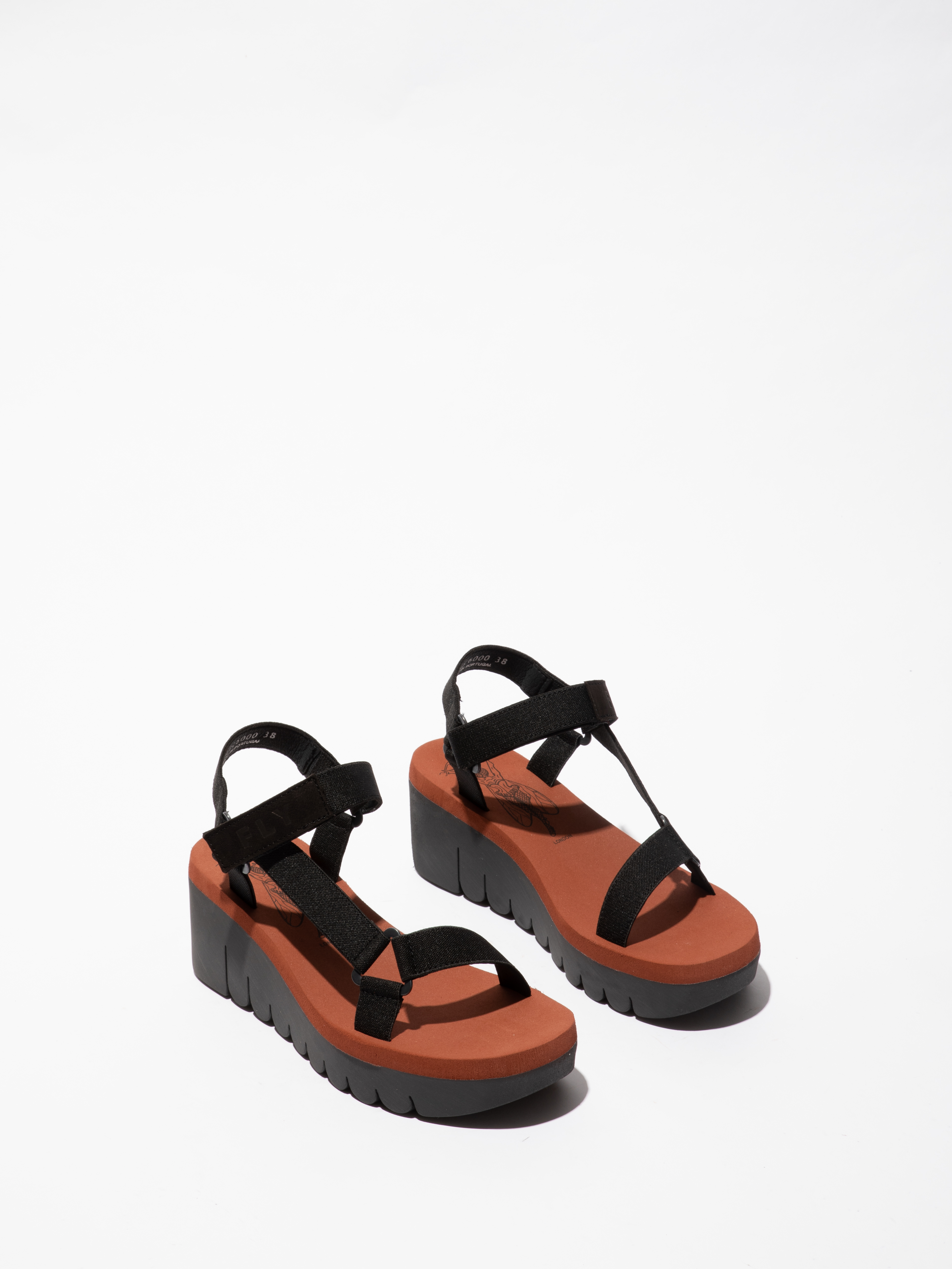 Sandálias YEFA Black/Black/Brick