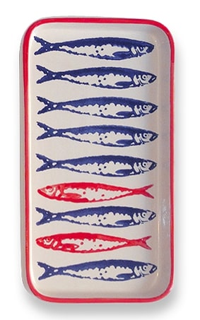 Travessa Pequena Sardinha Vermelha