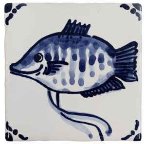 Azulejo 13x13 Peixe Figura Avulsa