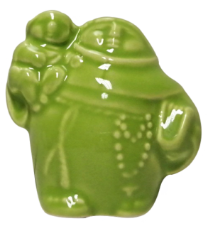 Santo António Gorducho Pequeno Verde